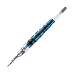 Sleek, modern tattoo machine needle with metallic and blue design, showcasing intricate details and precision. Ideal for professional tattoo artists seeking high quality equipment