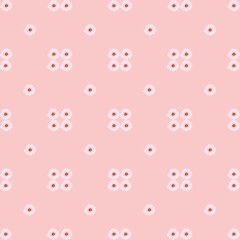 Fototapeta premium Pink flowers background