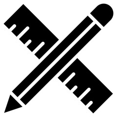 Measuring glyph icon