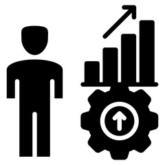 Development glyph icon