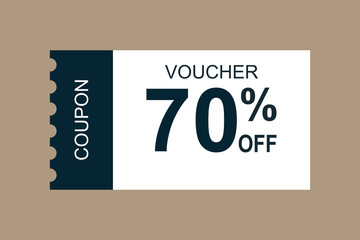Coupon icons. Sale Voucher Coupon. Discount Coupons Tickets Card. Coupon for web design. Tag label, sale banner with discount coupon. Vector gift voucher vector illustration.