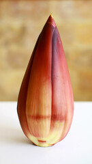 Banana heart or banana flower. In Indonesia it can be processed into delicious food.