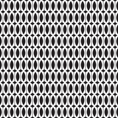 Seamless vintage abstract geometric decorative curve pattern