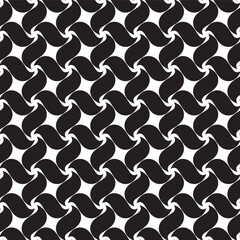 Seamless spiral swirl abstract geometric pattern background