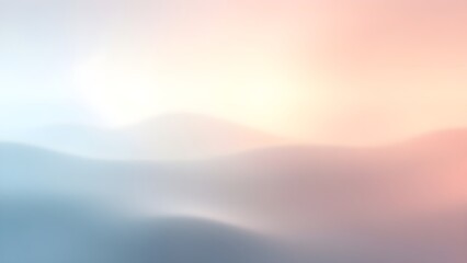 sunrise in the mountains