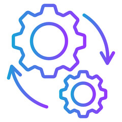 System Process gradient color icon