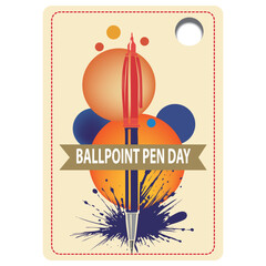 National Ballpoint Pen Day