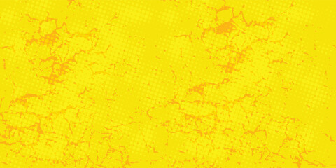 Dots halftone yellow color pattern gradient grunge texture background. Dots pop art comics sport style  modern grunge