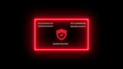 Urgent security alert message on laptop screen. Concept of data breach attention. video - Powered by Adobe