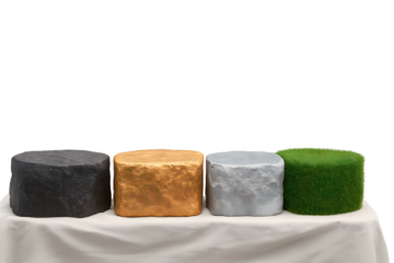 materiales variados de pisos sin fondo