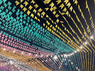June Festivities Flags, Bandeirinhas de Festejos Juninos