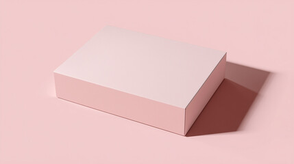 Colorful Product Box Mockup in Soft Pastel Tones