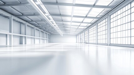 A warehouse roof framing blueprint overlain by an animated line sketch illustrating purlin attachment and panel sheeting processes under fluorescent shop lights