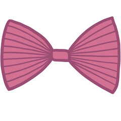 pink bow tie