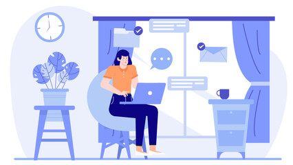 Two people collaborating on data analysis. Suitable for business presentations, teamwork concepts, technology, and working on projects together.