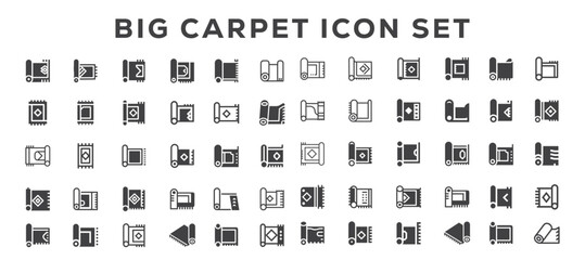 Big carpet icon Set. Vector Formats, Carpet Icon royalty free Vector images Icon Set.svg