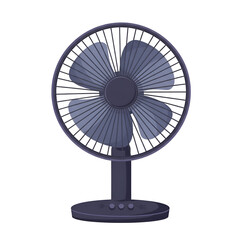 Desk Fan Illustration