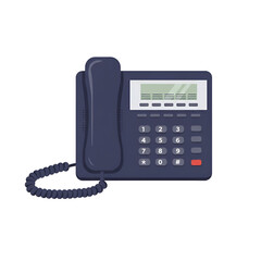 Office Phone Illustration