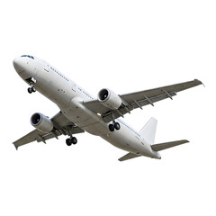 Obraz premium Airbus A320 Family Airplane Taking Off - High-Resolution Image