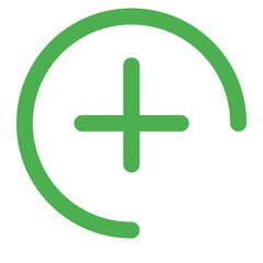 Obraz premium Plus Sign Icon