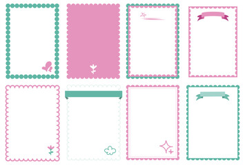 아이콘 배경 틀 표지 인쇄