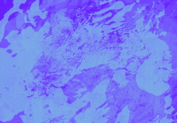 Blue abstract paint watercolor background
