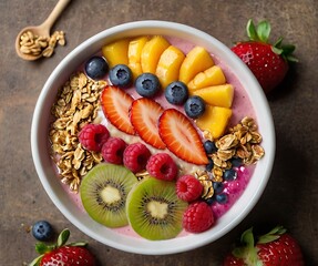 muesli with fruit