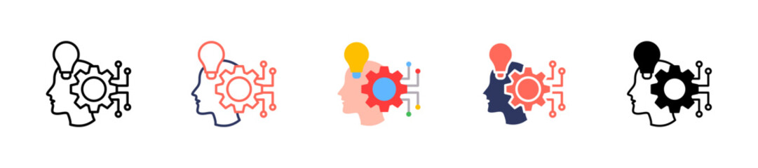 Machine Learning multiple icon