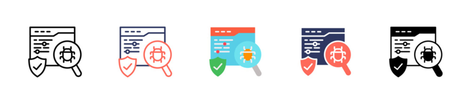 Debugging multiple icon