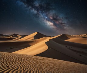 sand dunes in the desert