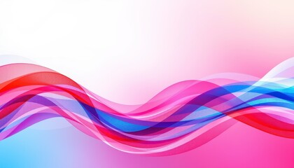 Colorful Abstract Wavy Pattern Design with Soft Gradients and Smooth Flowing Lines for Creative Backgrounds and Textures