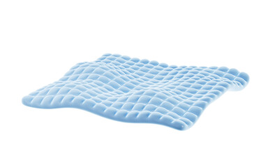 Comfortable and soft mattress background, 3d rendering.