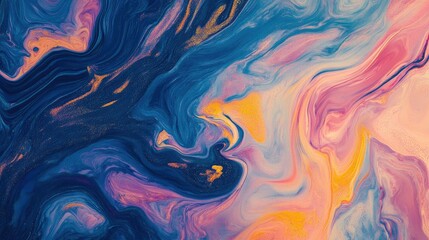 Energetic abstract patterns in vivid display