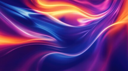 Energetic abstract patterns in vivid display