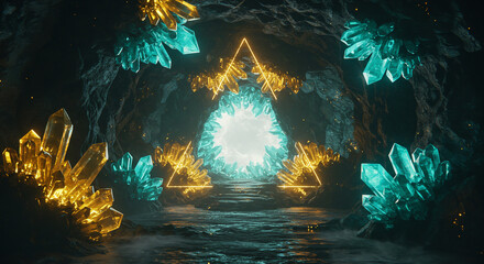 light in the cave