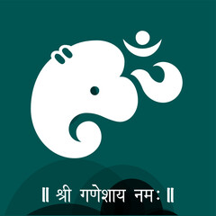 Lord Ganesha Vector image, Shree Ganesh ji, Hindu Lord Ganesha artwork, Ganesh Chaturthi festival of India, Lord Ganesha, Abstract, isolated, Religion, hindu, lord ganesha, 