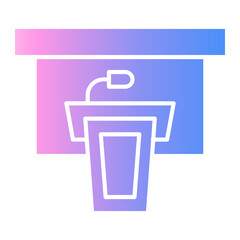 conference Gradient icon