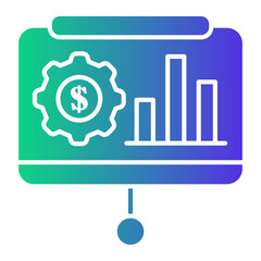 business Gradient icon