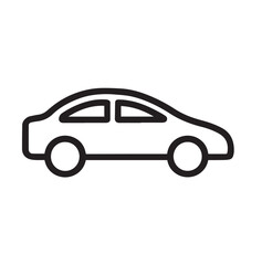 Car Sedan Outline Icon