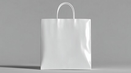 White Paper Shopping Bag