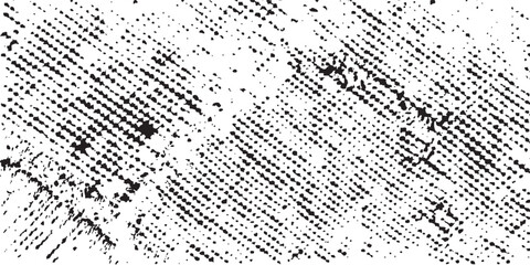 Black polka dots seamless pattern on white background. Halftone minimalist abstract modern arts dot