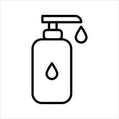Washing hand Icon. Symbol isolated on white background. vector illustration.
