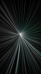 Abstract radial lines radiating from a central point