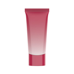 Skin Care Cosmetic Tube Isolated Packshot.