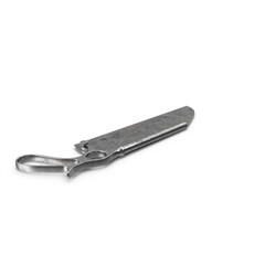 Old Surgical Bone Saw Amputation Blade Isolated on Transparent Background