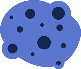 Universe Space Flat Icon Element