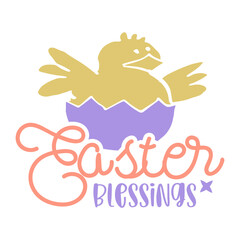 Easter blessings SVG
