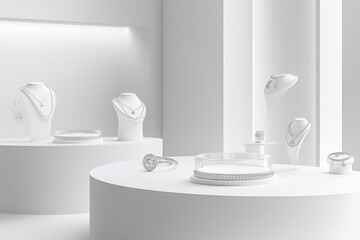 Modern interior design features a clean bathroom with white tiles, a stylish sink, and a large mirror, creating a luxurious and contemporary feel