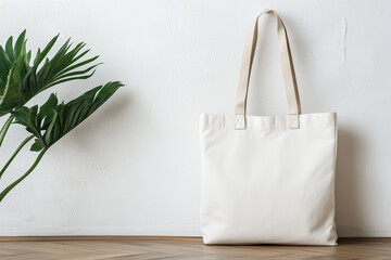 Isolated blank green paper shopping bag with handles