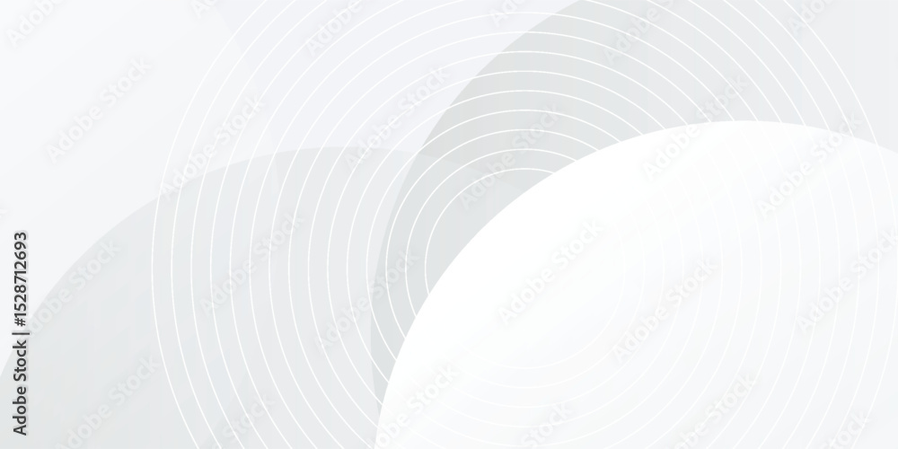 Poster white geometric abstract background overlap layer on bright space with lines effect decoration. mode